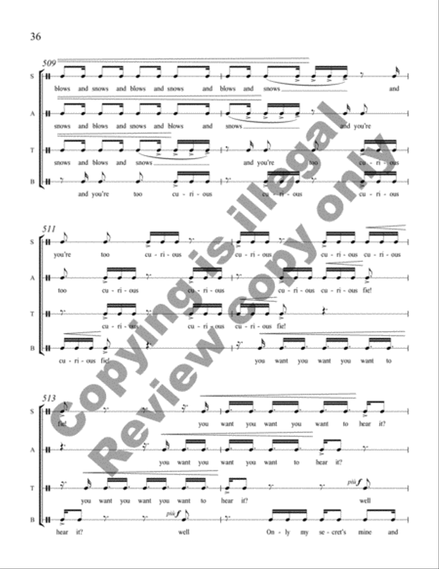 An October Garden An October Garden Divisi scores gallery preview page 40