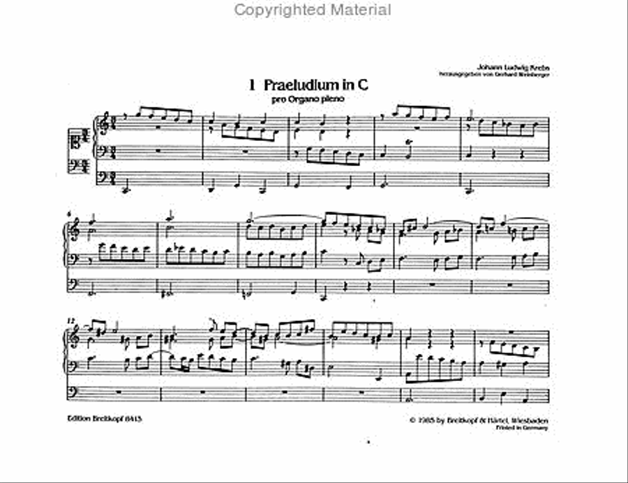 Complete Organ Works Organ scores gallery preview page 2