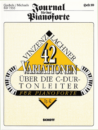 Book cover for 42 Variations of the C Major Scale, Op. 42
