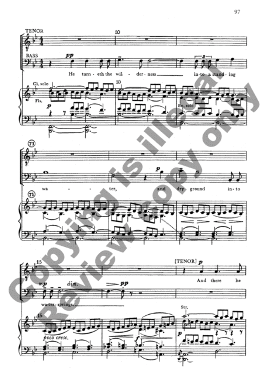A Psalm Of Thanksgiving A Psalm Of Thanksgiving 4-Part scores gallery preview page 52