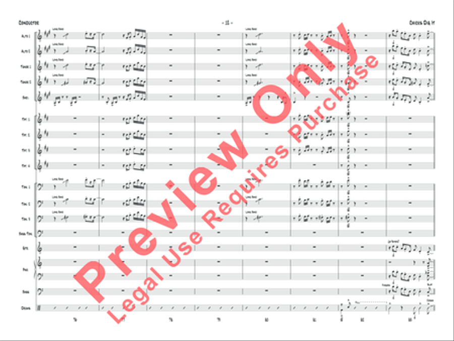 Chicks Dig It Jazz Ensemble scores gallery preview page 13