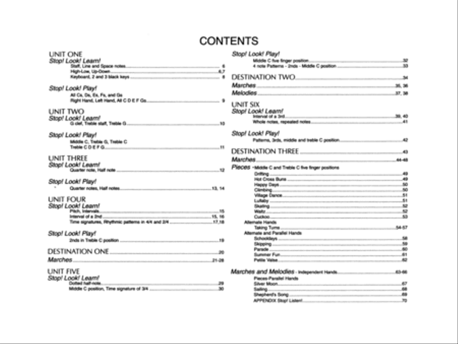 The Music Road, Book 1 Piano Solo scores gallery preview page 2