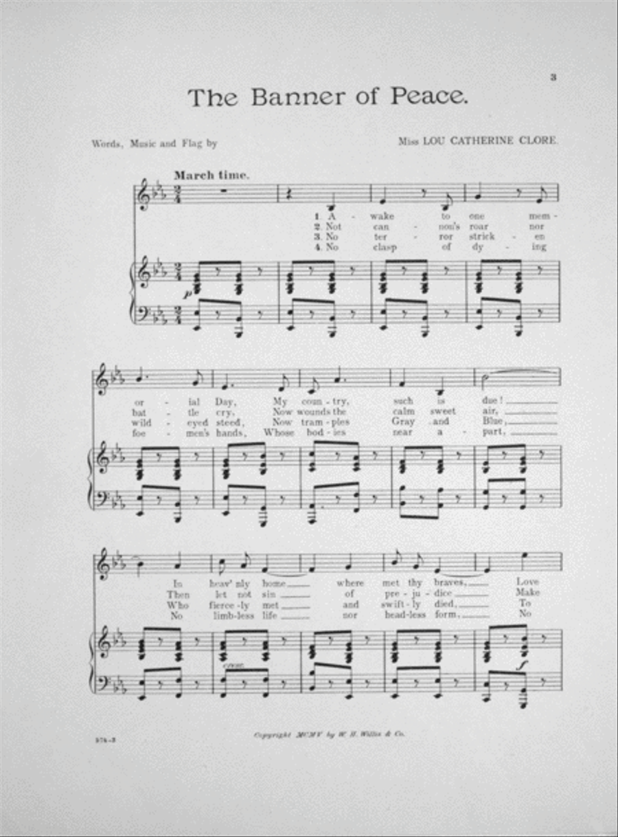 The Banner of Peac Voice scores gallery preview page 2