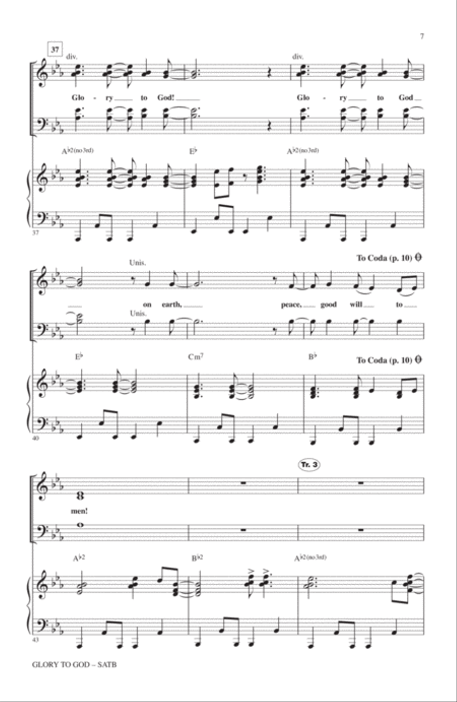 Glory To God 4-Part scores gallery preview page 5