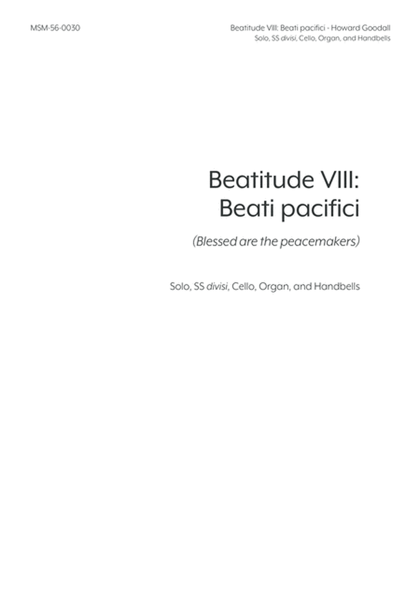 Beatitude VIII: Beati pacifici (Blessed are the peacemakers) (Downloadable)