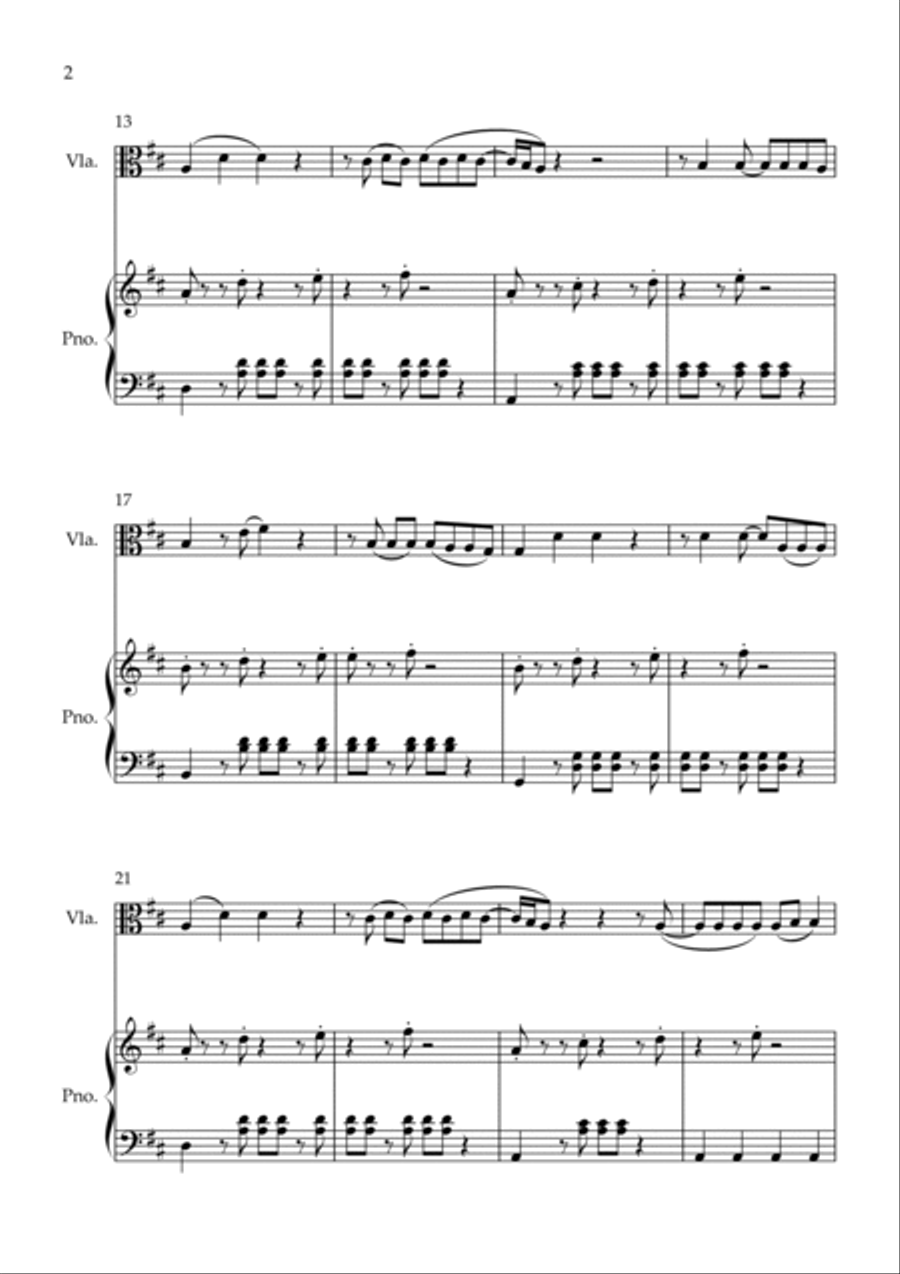 Shivers Viola scores gallery preview page 2