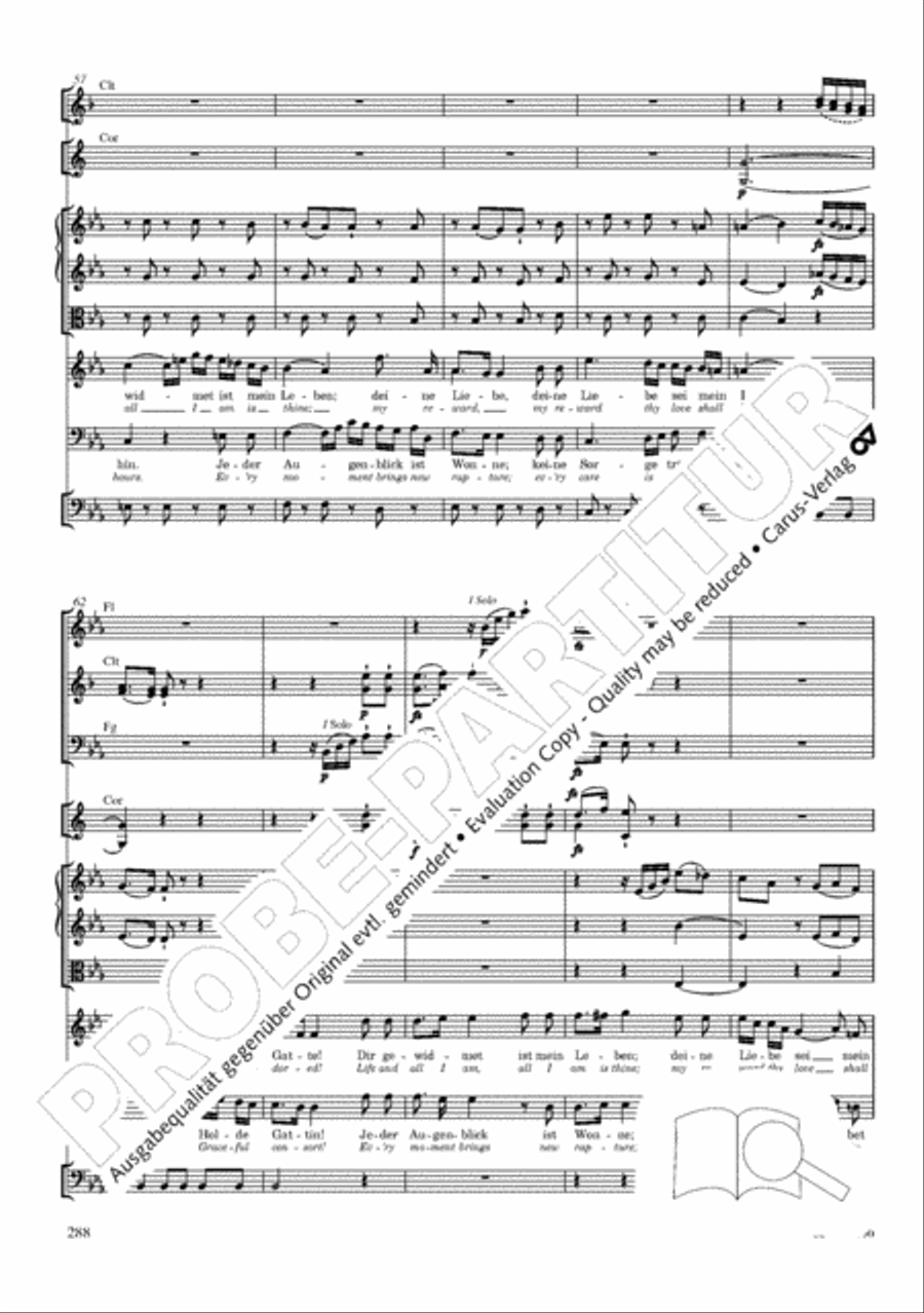 The Creation (Die Schopfung) 4-Part scores gallery preview page 308