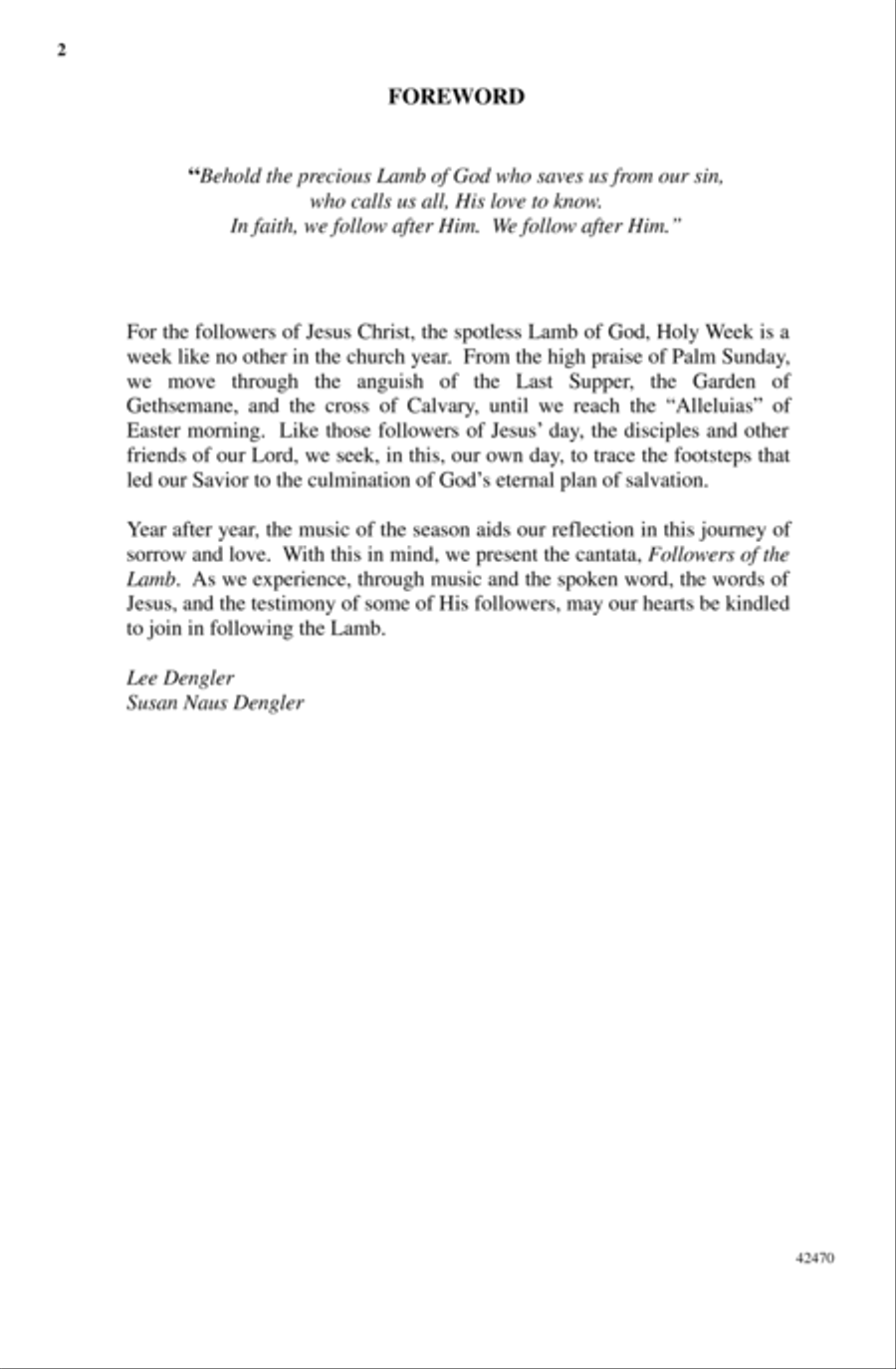 Followers of the Lamb Followers of the Lamb Choir scores gallery preview page 3