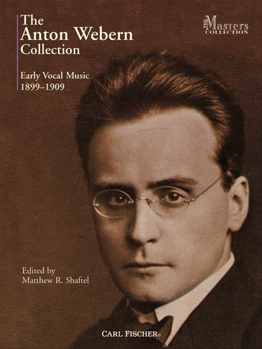 The Anton Webern Collection Voice scores gallery preview page 1