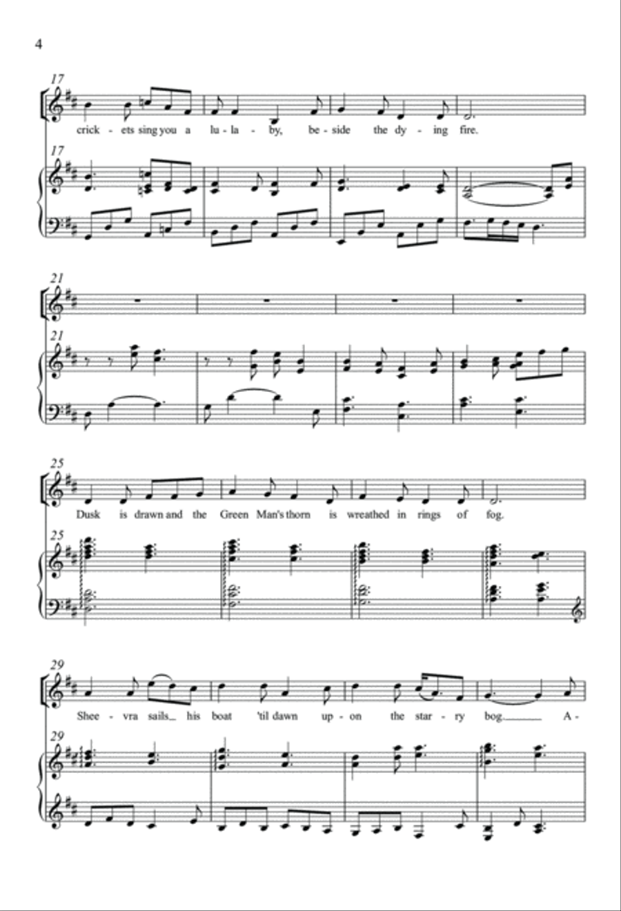 The Garton Mother's Lullaby SA scores gallery preview page 3