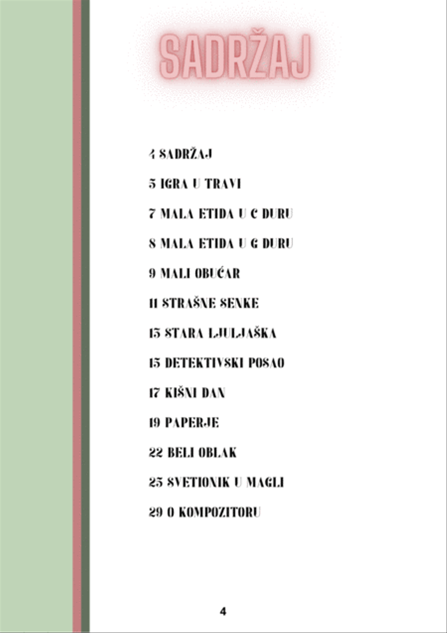 KLAVIRSKO PUTOVANJE (Piano Journey) Piano Method scores gallery preview page 4