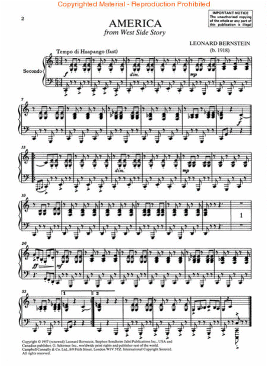 20th Century Classics 20th Century Classics 1 Piano, 4-Hands scores gallery preview page 2