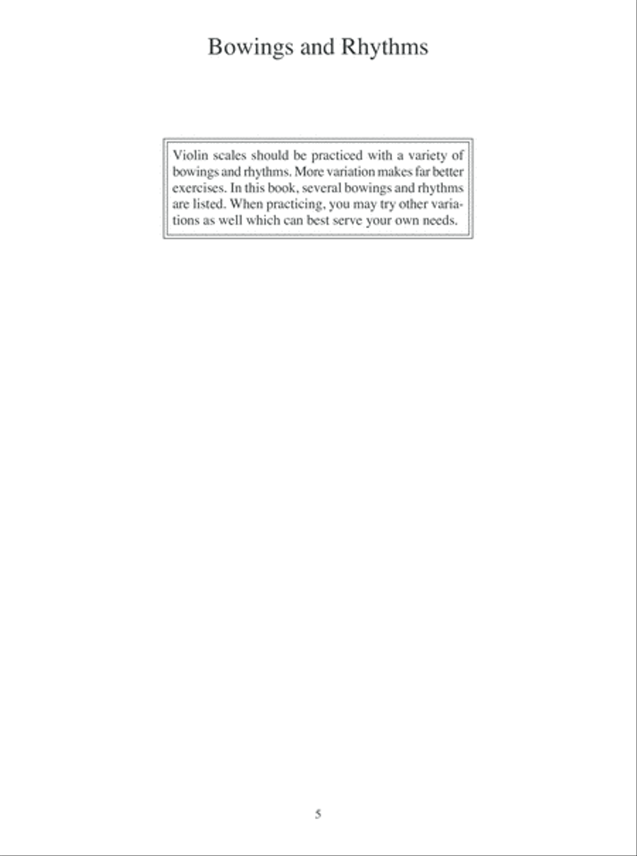 Daily Scale Exercises for Violin Violin scores gallery preview page 6