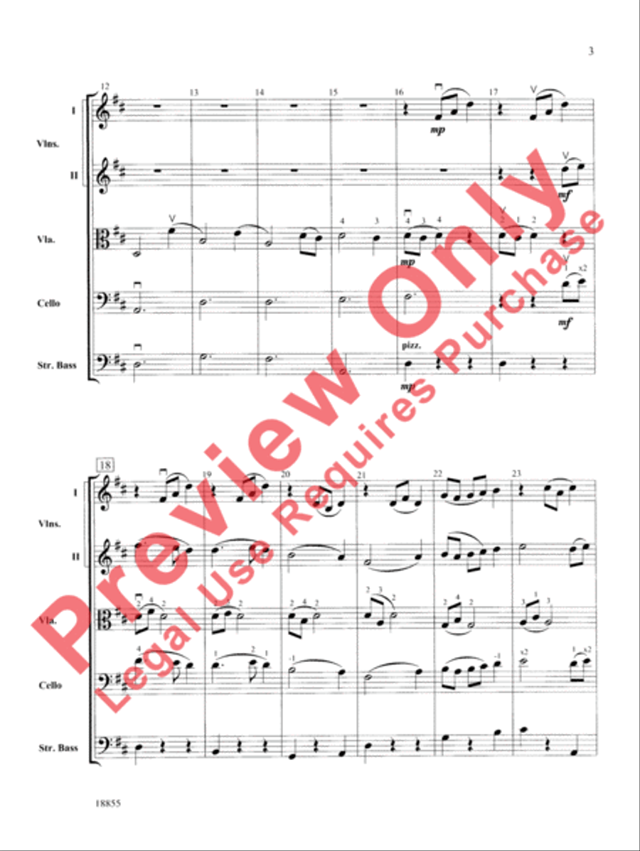 Sheebeg and Sheemore String Orchestra scores gallery preview page 4
