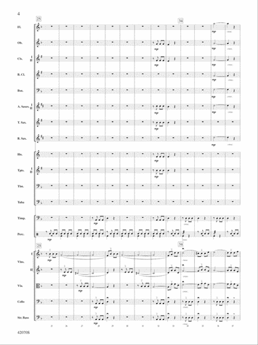 Symphony No. 5: Score Symphony No. 5: Score Full Orchestra scores gallery preview page 4
