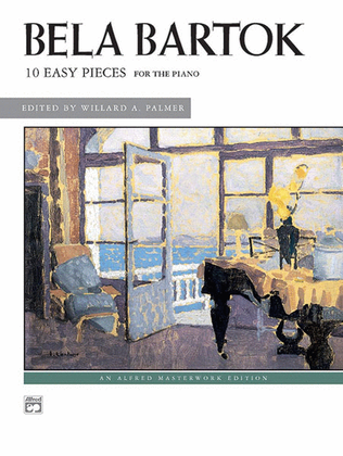 Book cover for Bartók -- 10 Easy Pieces