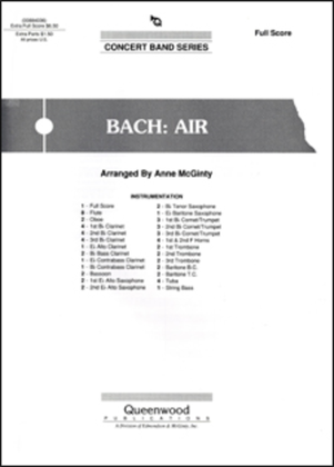 Bach: Air - Score