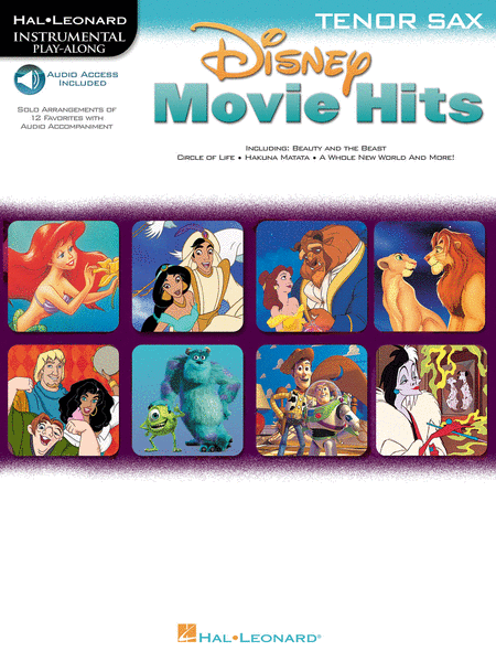 Disney Movie Hits for Tenor Sax image number null