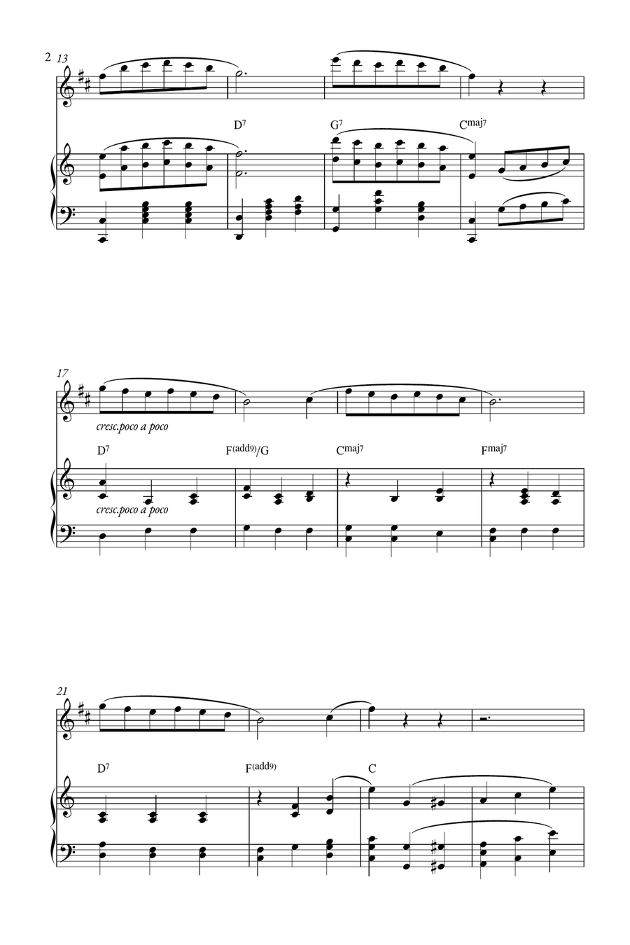 Mia & Sebastian's Theme Mia & Sebastian's Theme B-Flat Clarinet scores gallery preview page 2