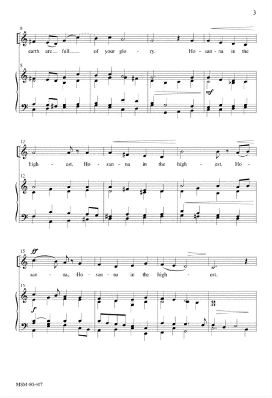 Eucharistic Acclamations on Diademata Unison Choir scores gallery preview page 2