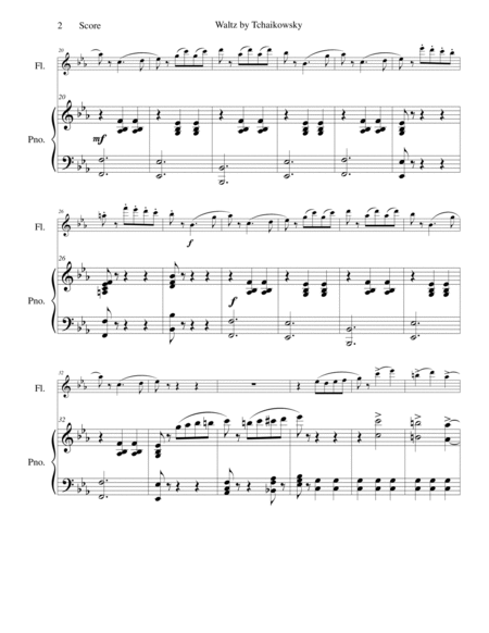 Waltz from "Album for the Young" for Flute and Piano image number null