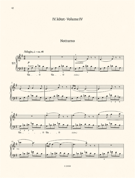 Mikrokosmos for piano Volume 3-4, BB 105