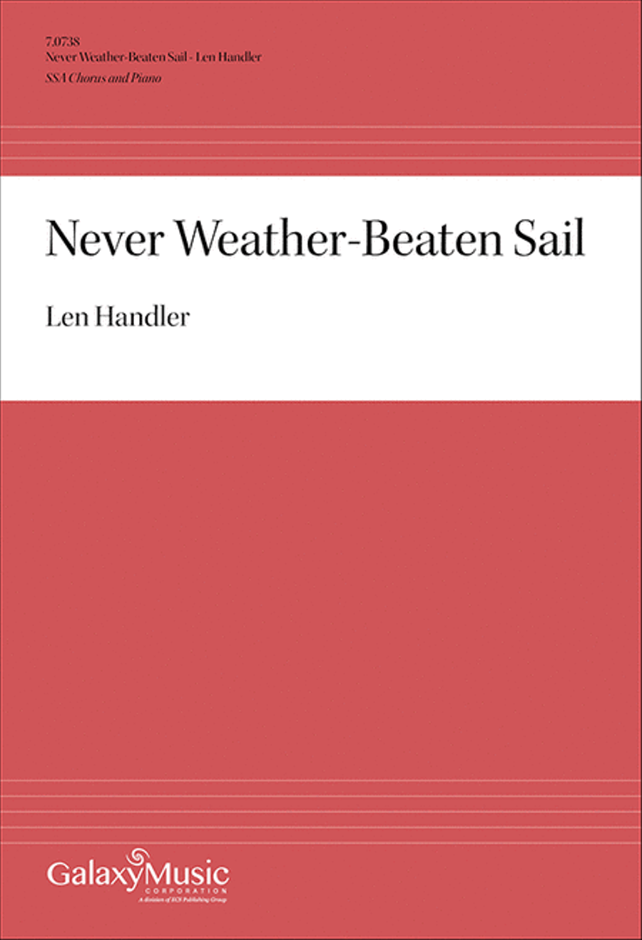 Never Weather-Beaten Sail SSA scores gallery preview page 1