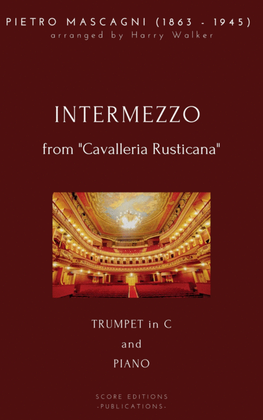 Mascagni, Pietro: Intermezzo (for Trumpet in C and Piano)