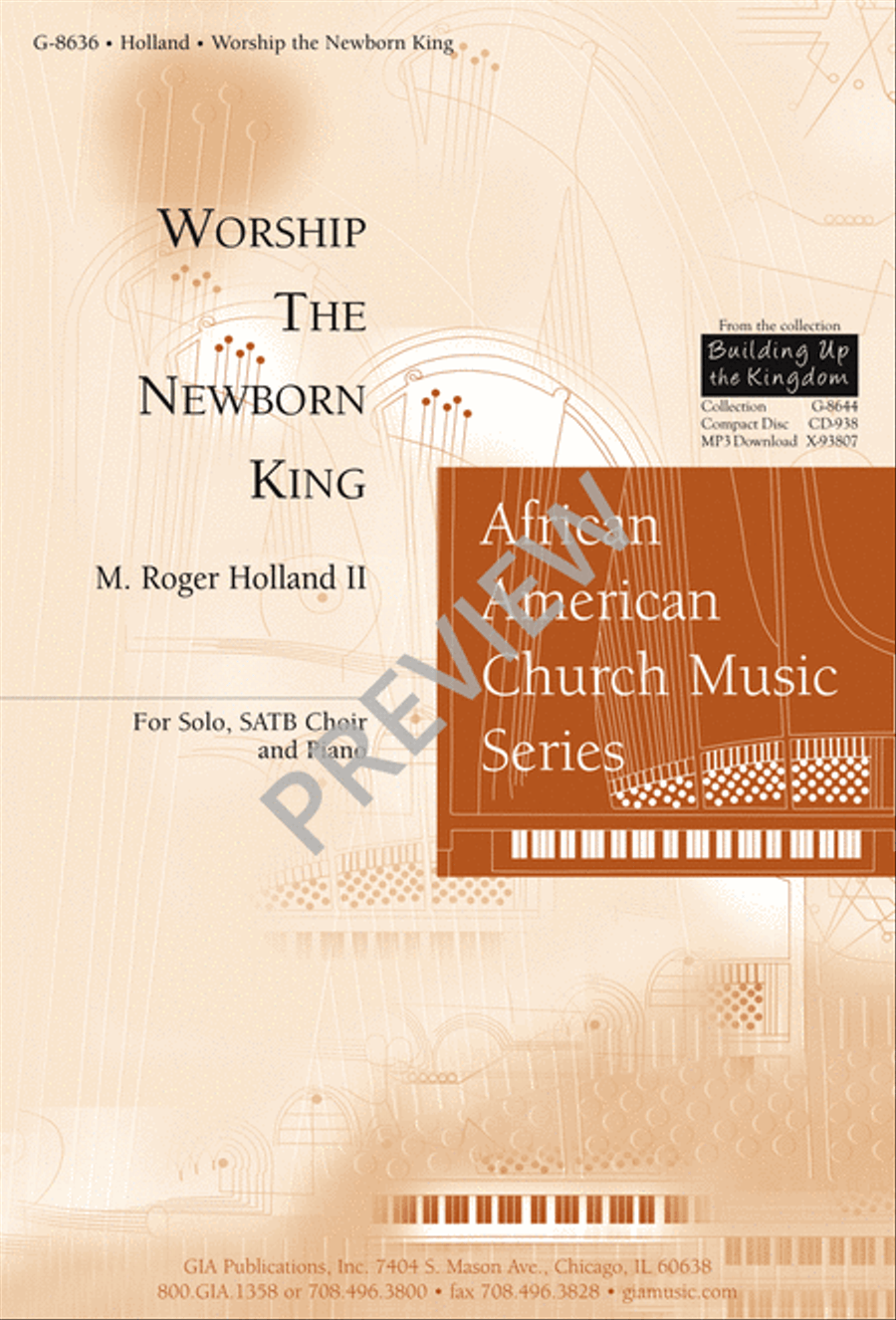 Worship the Newborn King Worship the Newborn King 4-Part scores gallery preview page 2