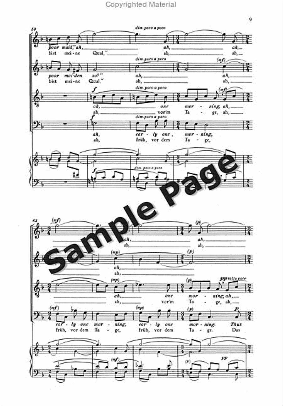Early One Morning Early One Morning 4-Part scores gallery preview page 8