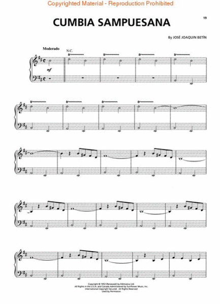 !Pura Cumbia! by Various Piano, Vocal, Guitar - Sheet Music