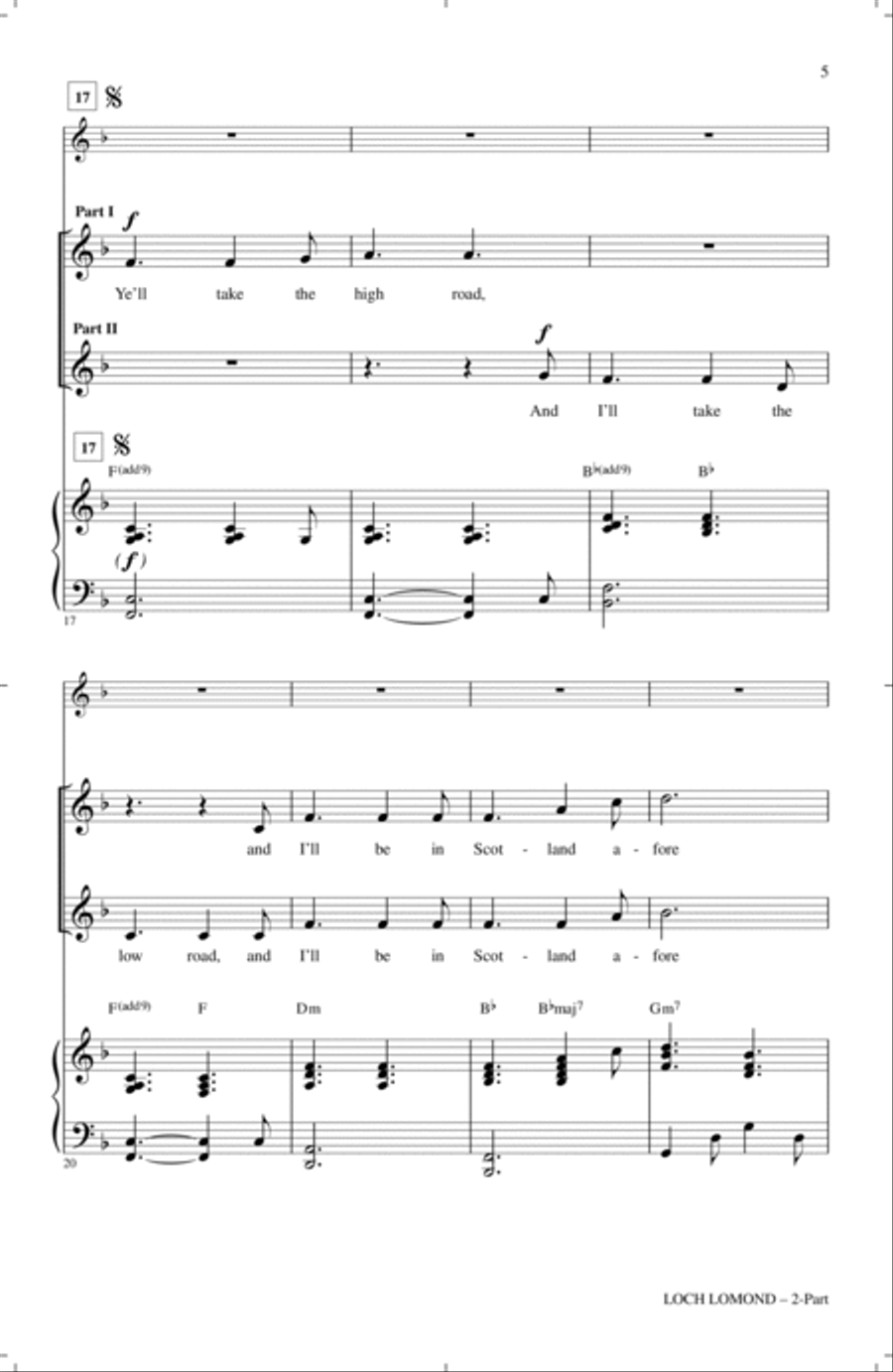 Loch Lomond Loch Lomond 2-Part scores gallery preview page 3