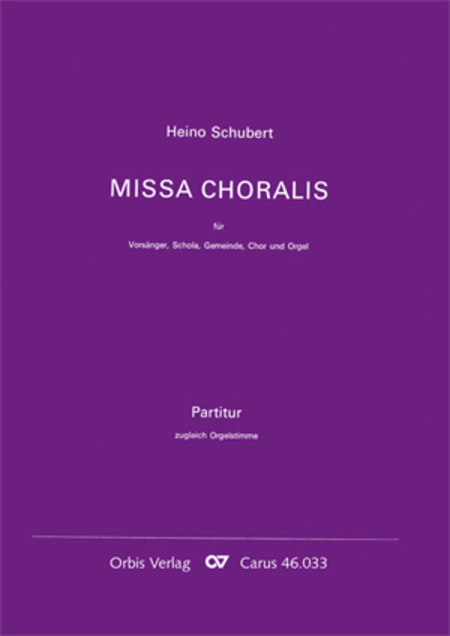 Missa Choralis zu GL 401-404 (Missa Choralis GL 401-404)