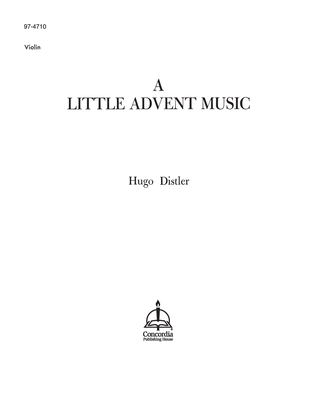 A Little Advent Music (Violin)