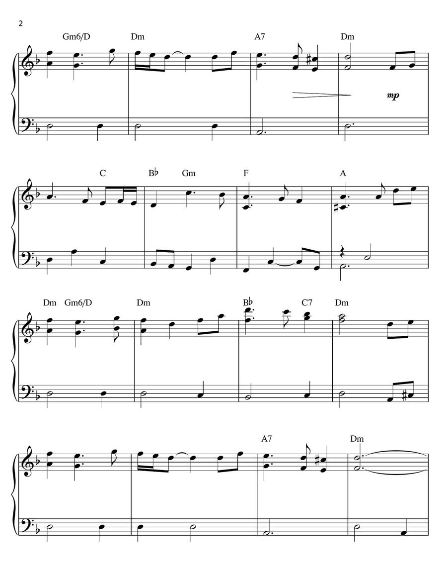 King Of Pride Rock (from The Lion King: Broadway Musical) Easy Piano scores gallery preview page 2