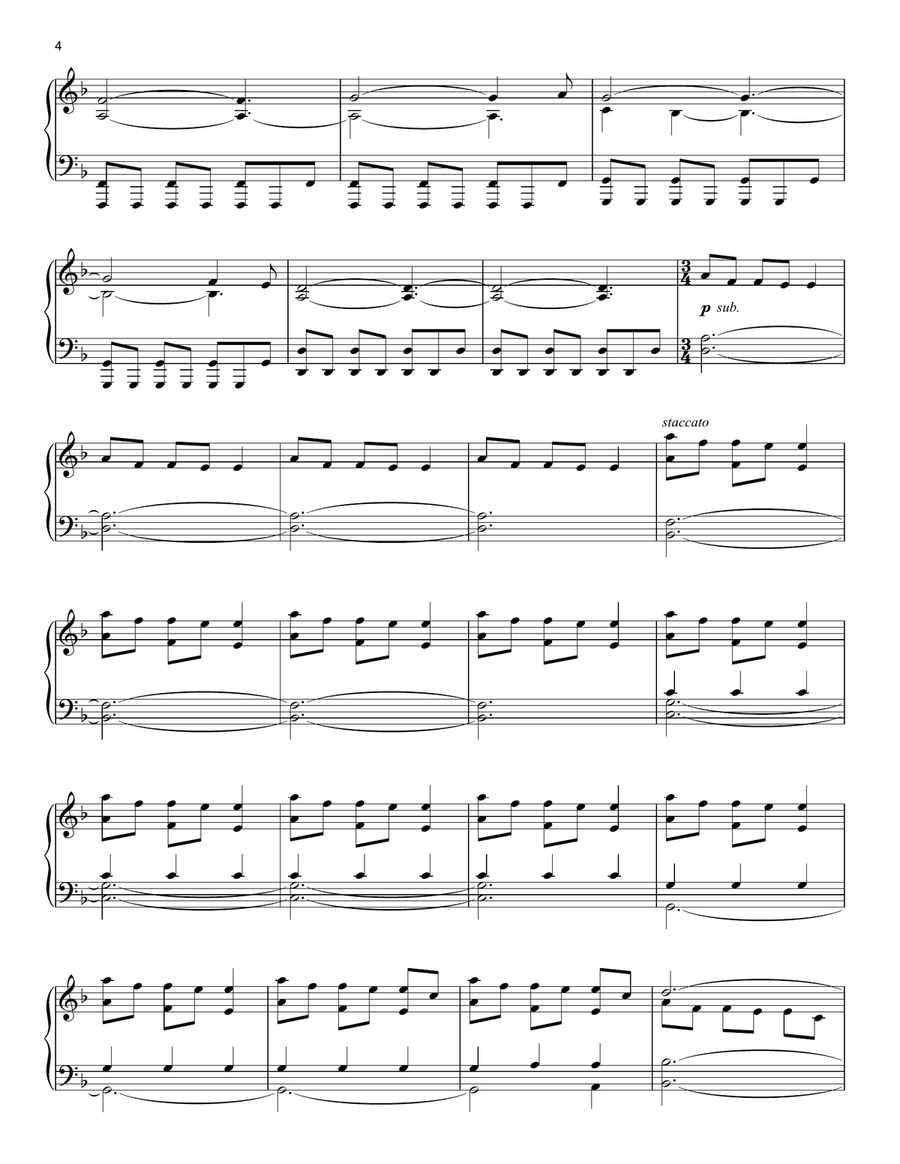 Mass Effect: Suicide Mission Piano Solo scores gallery preview page 4