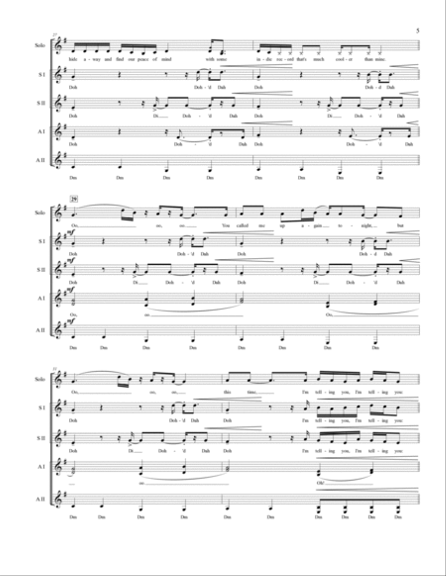 We Are Never Ever Getting Back Together We Are Never Ever Getting Back Together SSA scores gallery preview page 6