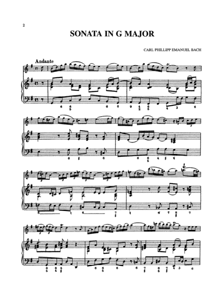 Bach: Four Sonatas