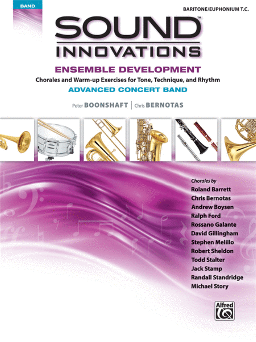 Sound Innovations for Concert Band -- Ensemble Development for Advanced Concert Band Concert Band Methods scores gallery preview page 1