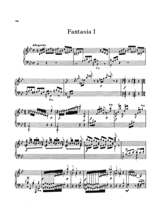 Book cover for Bach: Sonatas, Fantasias & Rondos (Volume II)