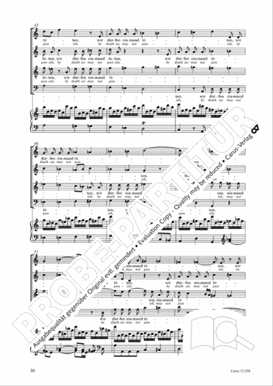 Johann Sebastian Bachs Johannes-Passion fur Kinder und Jugendliche STB scores gallery preview page 31