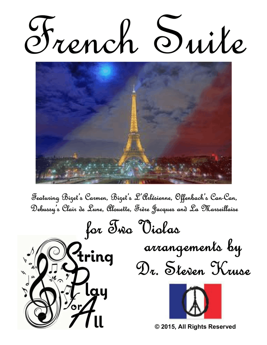 French Suite for Two Violas String Duet scores gallery preview page 1