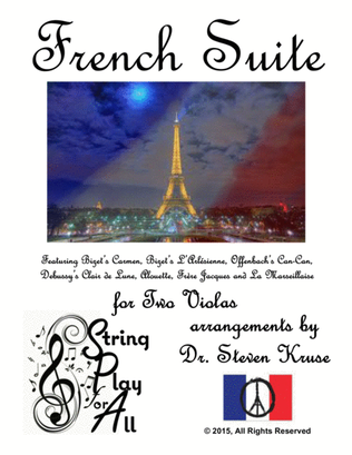 Book cover for French Suite for Two Violas