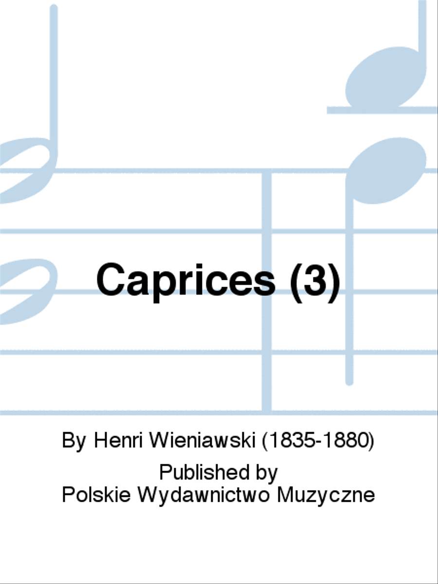 Caprices (3) School and Community scores gallery preview page 1