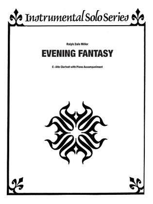 Book cover for Evening Fantasy - Eb Alto Clarinet & Piano