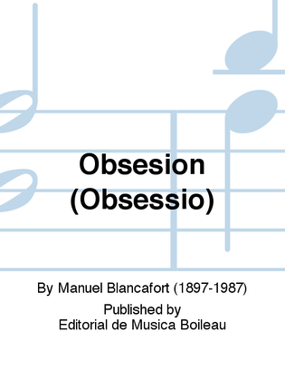 Book cover for Obsesion (Obsessio)