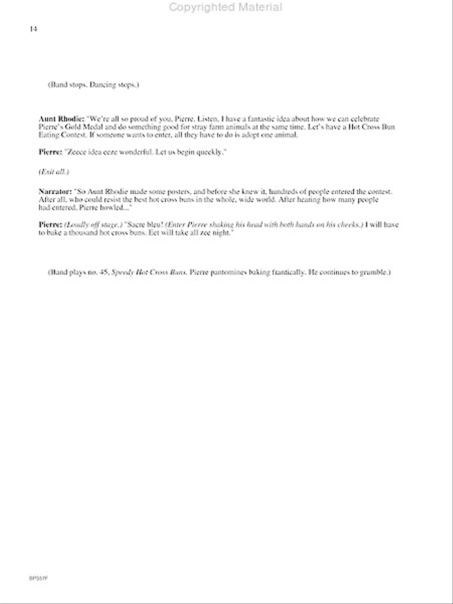 Aunt Rhodie's Diet Concert Band scores gallery preview page 15