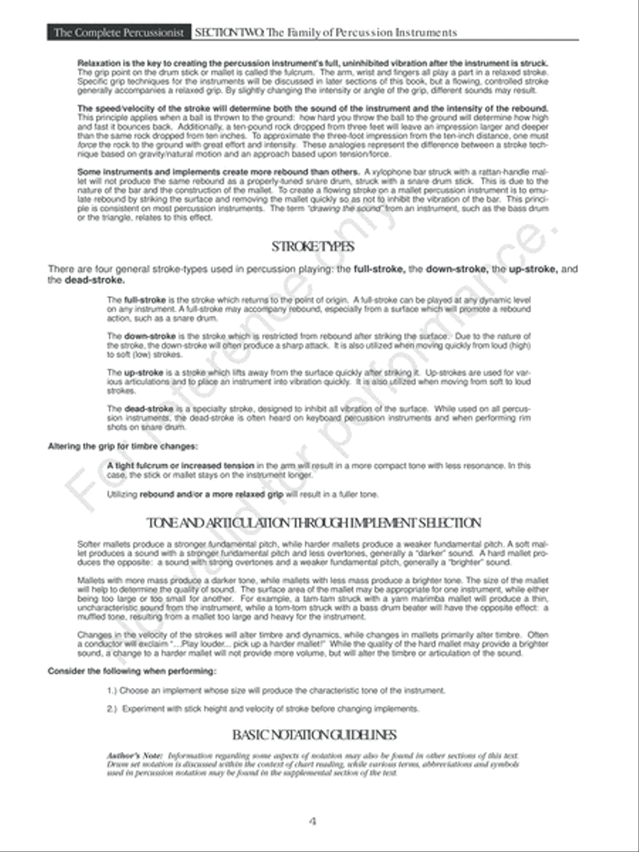 The Complete Percussionist Percussion scores gallery preview page 14