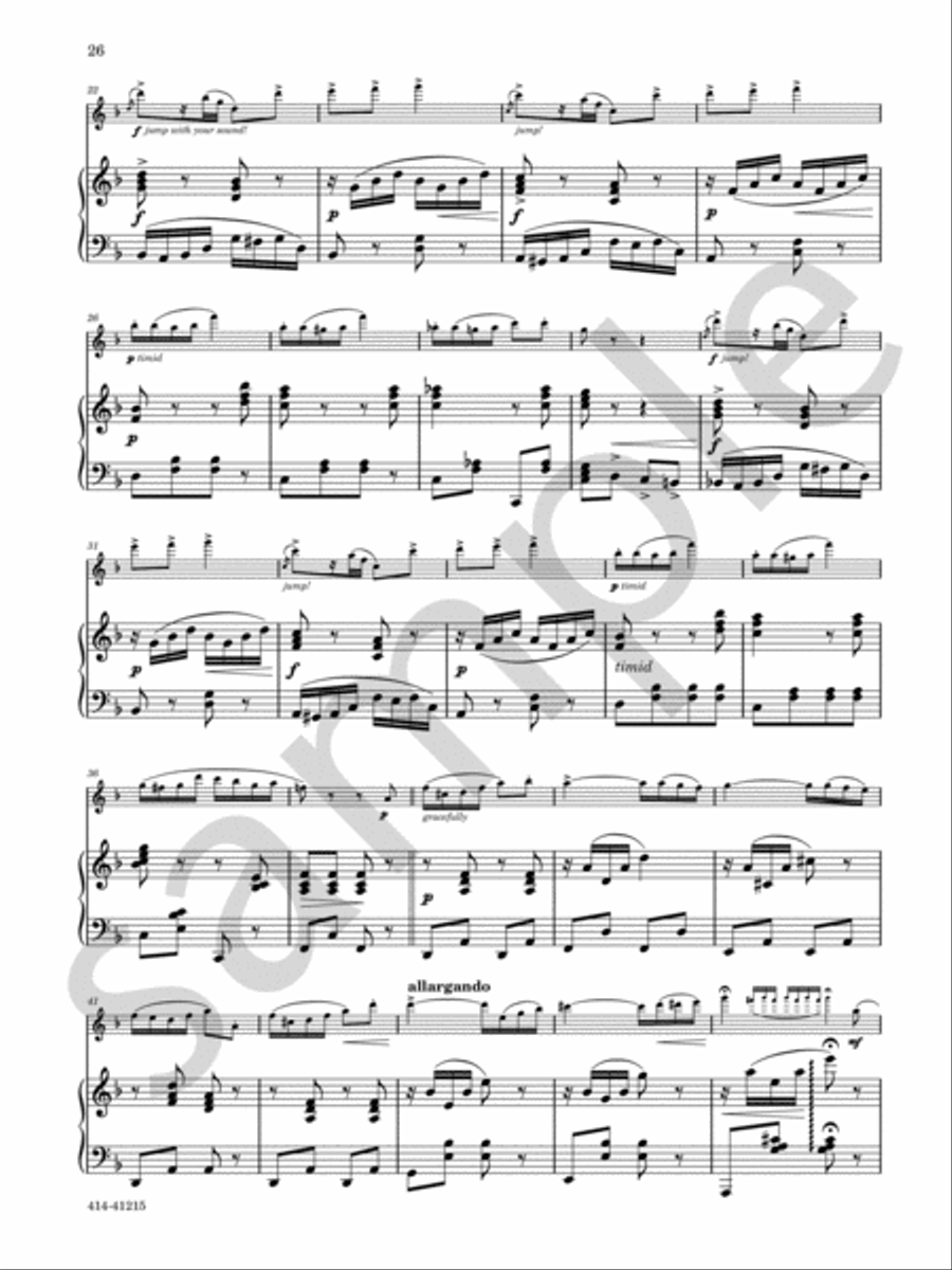 Sparklers Sparklers Chamber Music scores gallery preview page 10