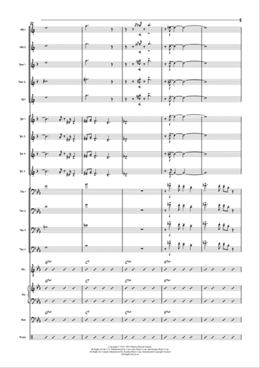 Desafinado Jazz Ensemble scores gallery preview page 5